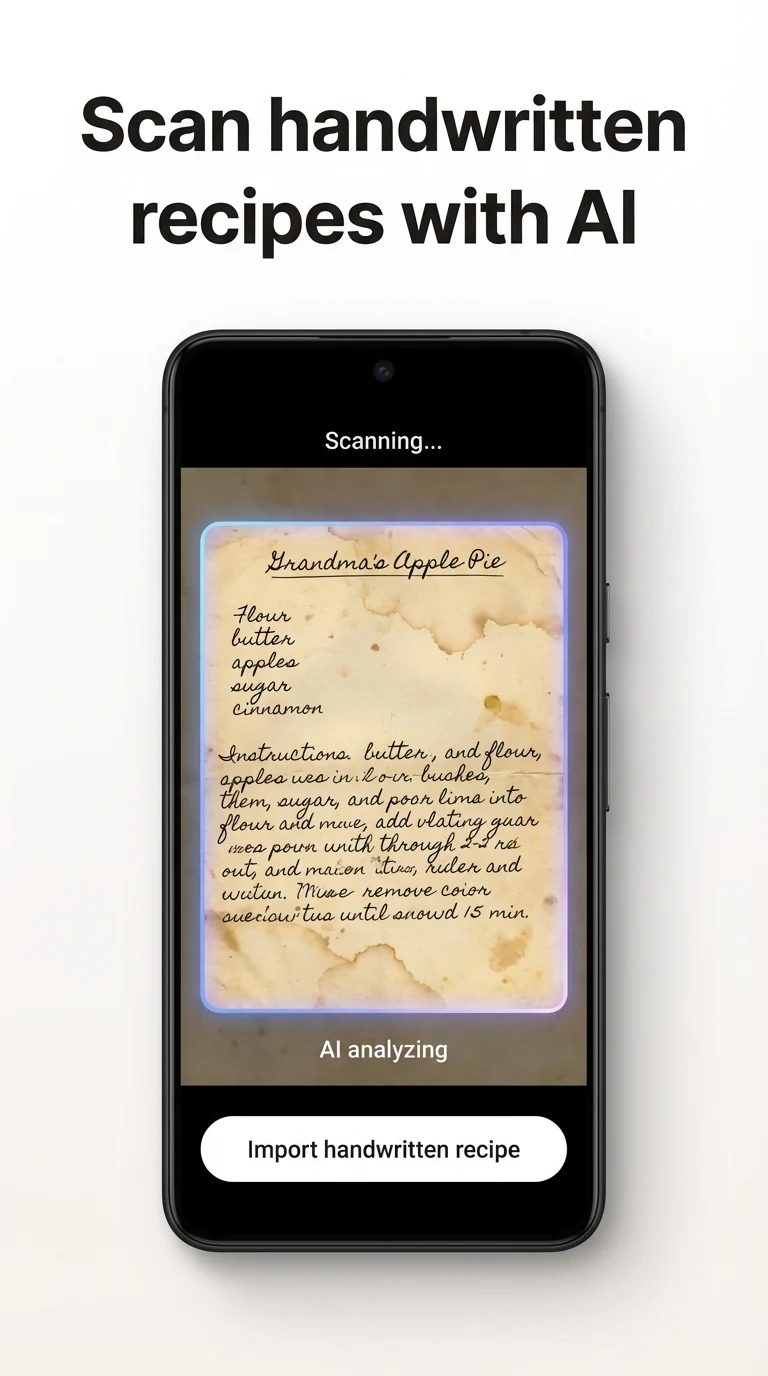 Recipe organizer: Recipe Bro screenshot